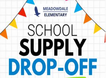 School Supply Drop-Off / Entrega de Útiles Escolares 
